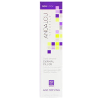 Andalou Naturals, Deep Wrinkle Dermal Filler, Age Defying, 0.6 fl oz (18 ml) UPC 859975002355 | Hilife Vitamins