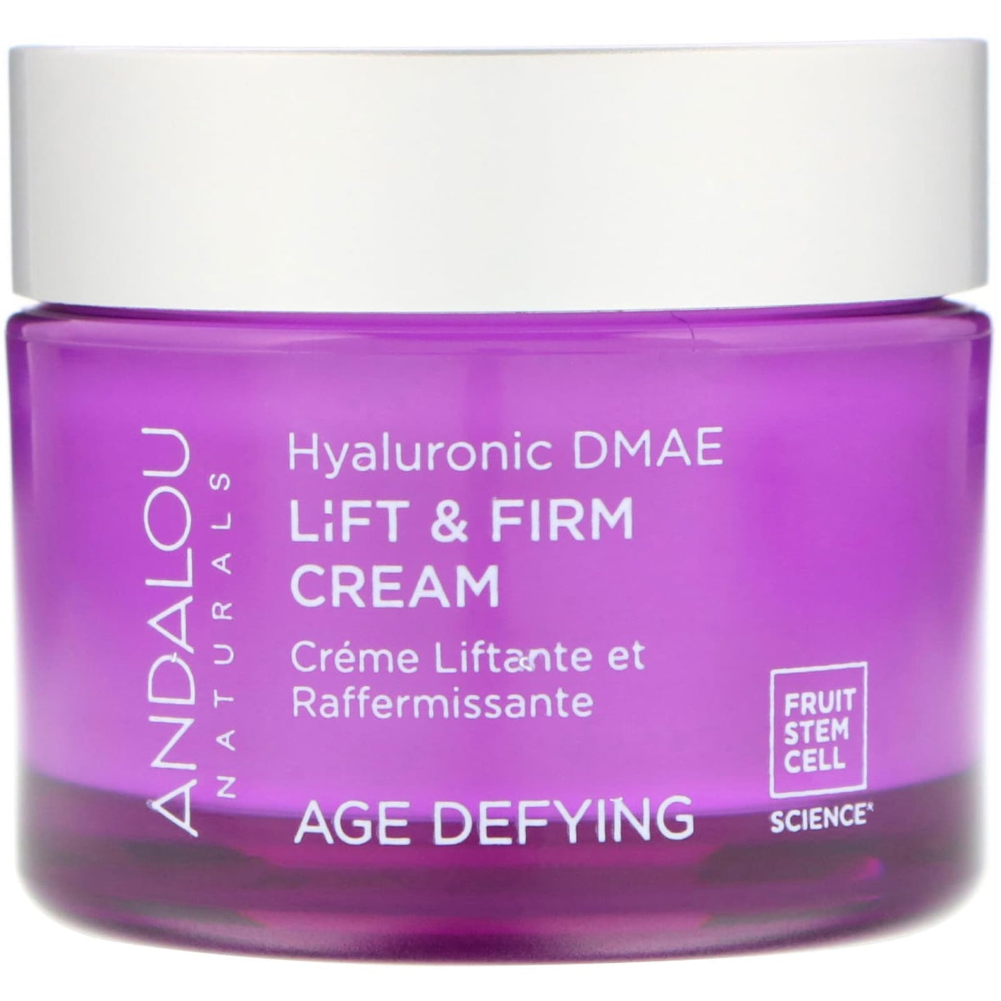 Andalou Naturals, Lift & Firm Cream, Hyaluronic DMAE, Age Defying, 1.7 Oz UPC 859975002492 | Hilife Vitamins