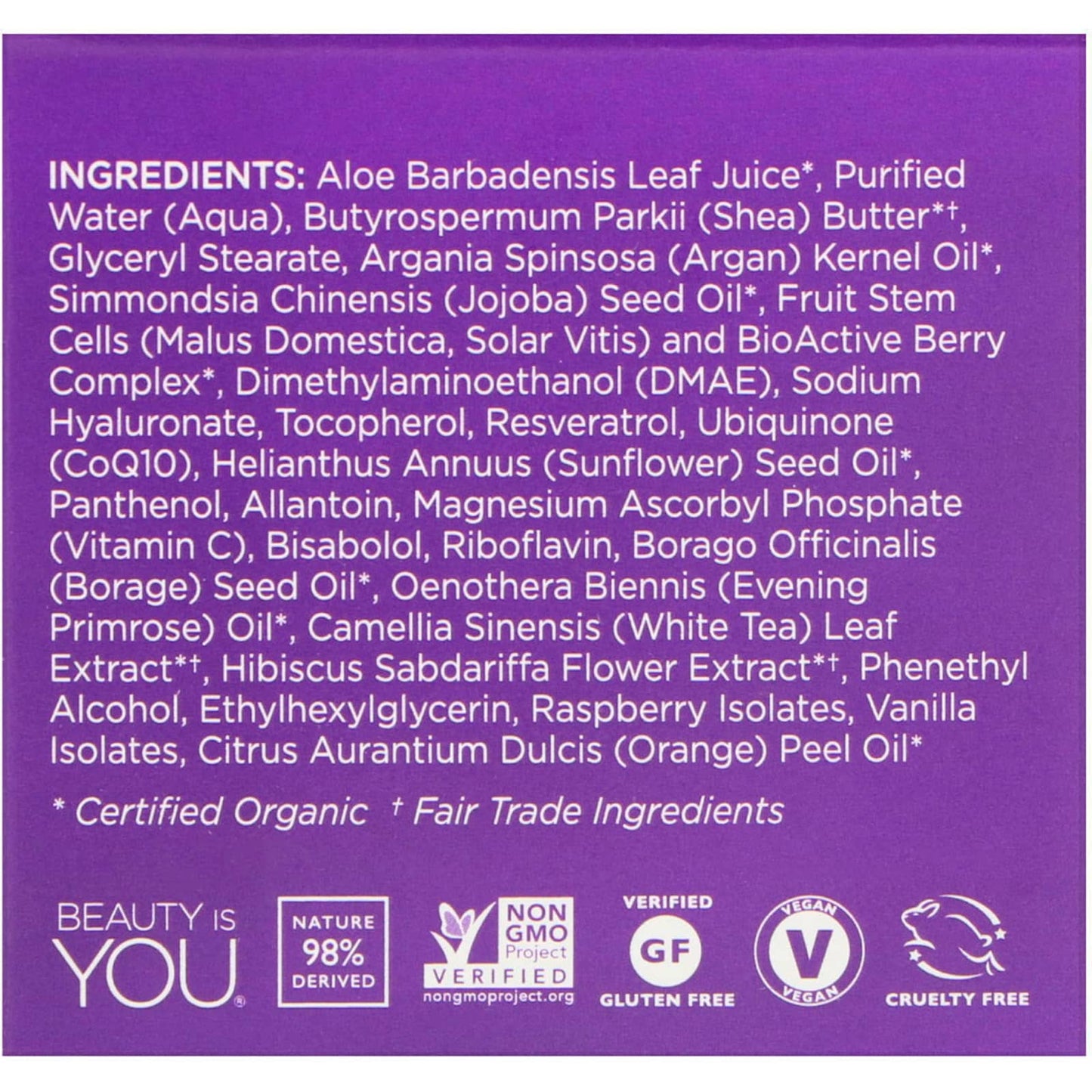 Andalou Naturals, Lift & Firm Cream, Hyaluronic DMAE, Age Defying, 1.7 Oz UPC 859975002492 | Hilife Vitamins
