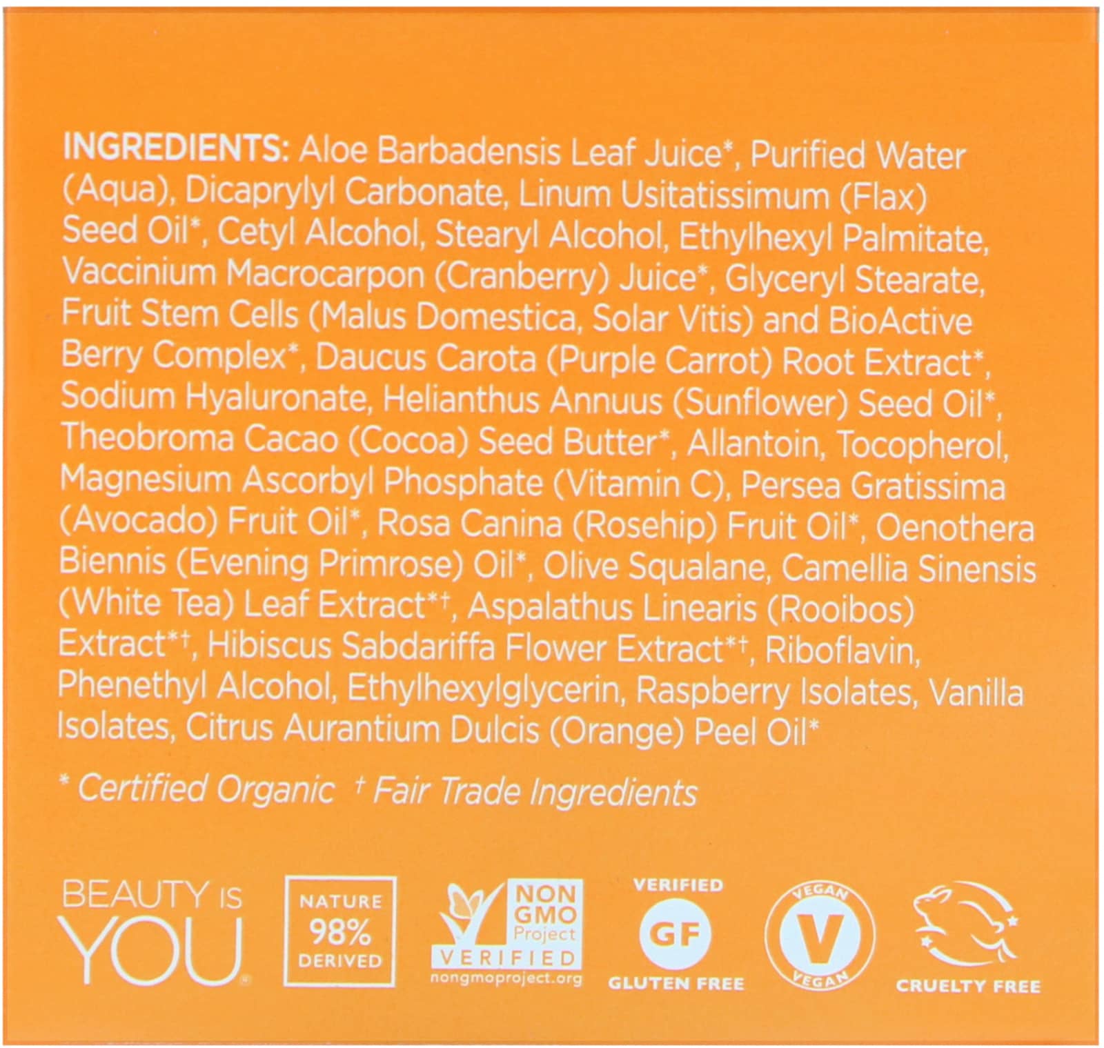 Andalou Naturals, Luminous Night Cream, Purple Carrot + C, Brightening, 1.7 fl oz (50 ml) UPC 859975002508 | Hilife Vitamins