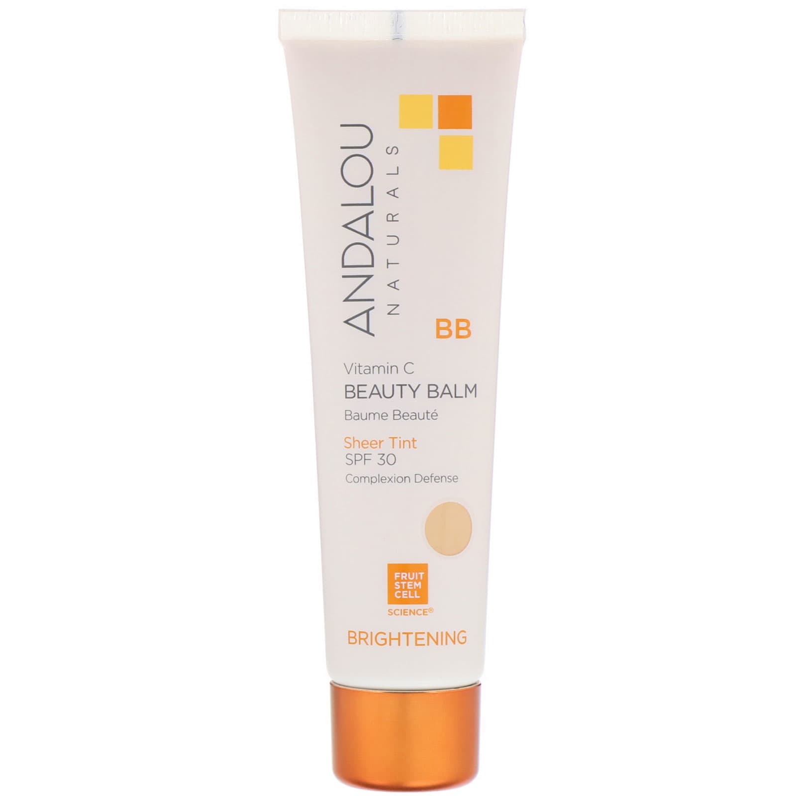 ANDALOU NATURALS, All in One Beauty Balm Sheer Tint with SPF30, 2 Oz UPC 859975002522 | Hilife Vitamins