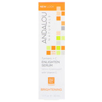 Andalou Naturals, Enlighten Serum, Turmeric + C, Brightening, 1.1 fl oz (32 ml) UPC 859975002546 | Hilife Vitamins