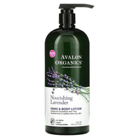 Avalon Organics, Lotion Organic Lavender Value Size, 32 Oz UPC 654749352250 | Hilife Vitamins