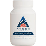 Ayush Herbs, Ashwagandha, 120 Vegetarian Capsules UPC 891501001449 | HiLife Vitamins