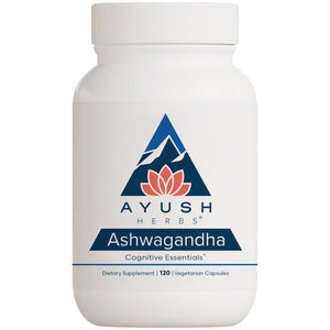Ayush Herbs, Ashwagandha, 120 Vegetarian Capsules - 891501001449 | Hilife Vitamins
