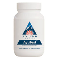 Ayush Herbs, Ayu-Test, 90 Capsules UPC 891501001326 | HiLife Vitamins