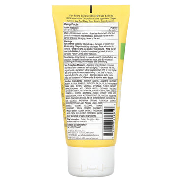 Babo Botanicals, 30 SPF Clear Zinc Sun Screen Lotion Unscented, 3 Oz UPC 899248002910 | Hilife Vitamins