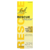 Bach Flower, Rescue Remedy Cream, 1 oz cream UPC 741273000594 | Hilife Vitamins