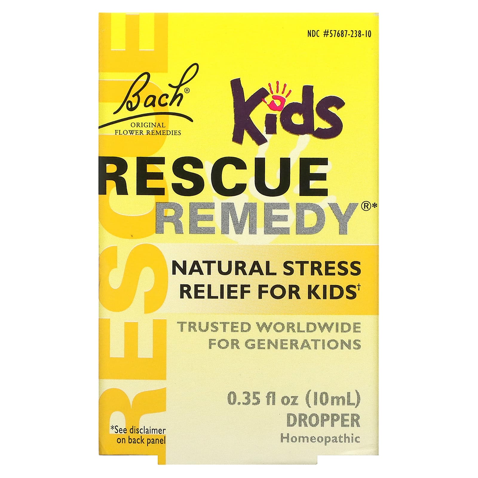 Bach Flower, Rescue Remedy Kids, 10 Liquid UPC 741273001041 | Hilife Vitamins