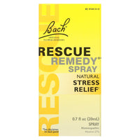Bach Flower, Rescue Remedy Spray, 20 Liquid UPC 741273013952 | Hilife Vitamins