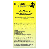 Bach Flower, Rescue Remedy Pet, .7 oz Liquid UPC 741273015314 | Hilife Vitamins