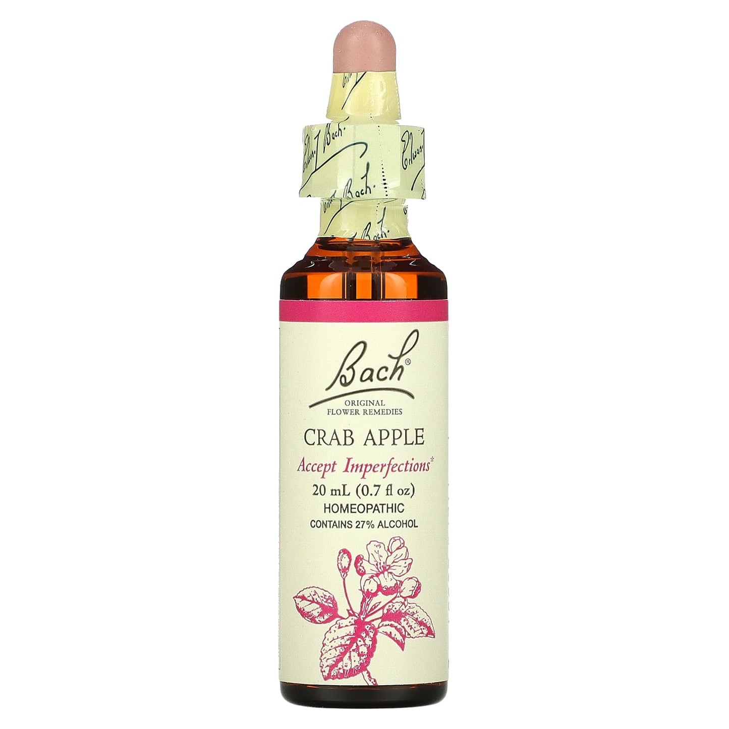Bach Flower, Flower Essence Crab Apple, .7 Oz Liquid UPC 741273205012 | Hilife Vitamins