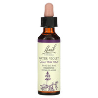 Bach Flower, Flower Essence Water Violet, .7 oz Liquid UPC 741273207412 | Hilife Vitamins