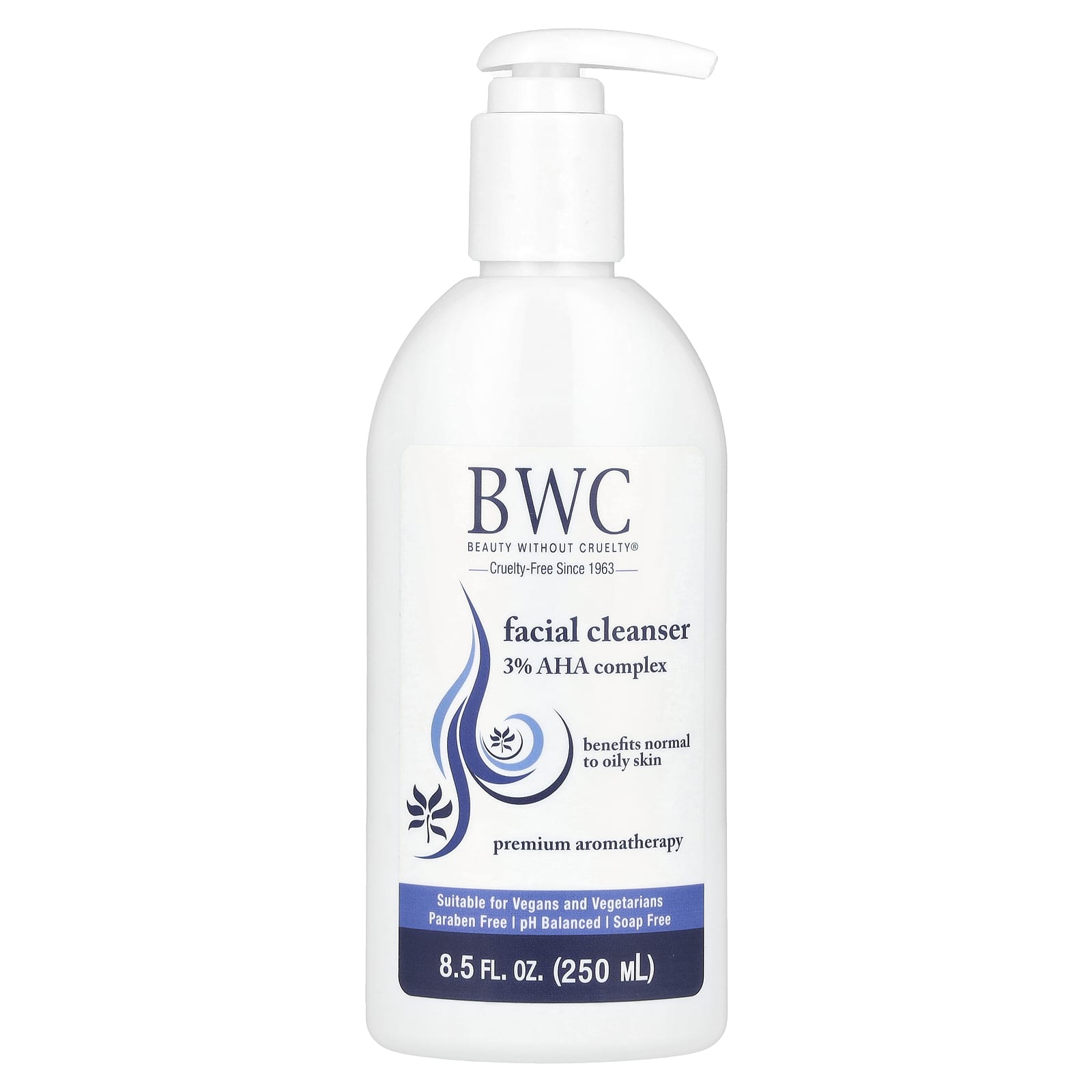 Beauty Wo Cruelty, 3% AHA Facial Cleanser, 8.5 Oz UPC 000056454024 | Hilife Vitamins