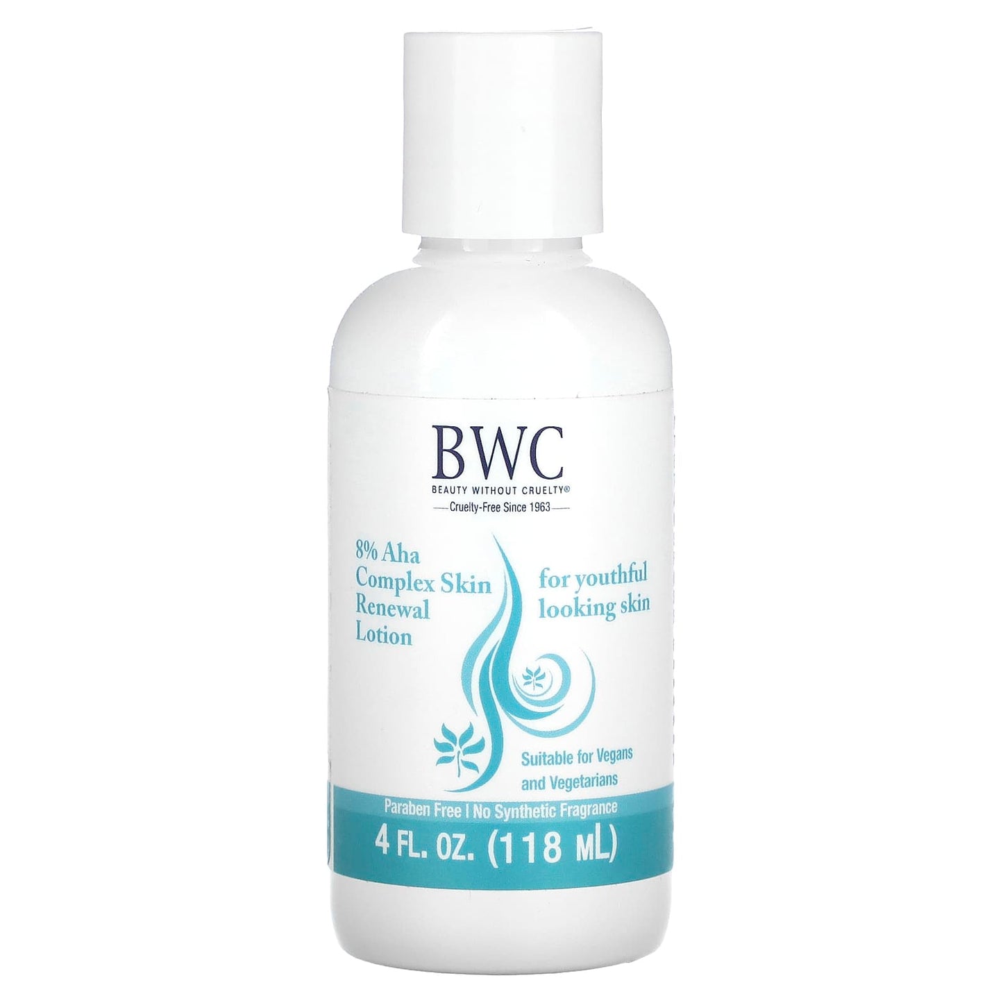 Beauty Wo Cruelty, Skin Renewal Moisturizing Lotion 8% AHA, 4 Oz UPC 000056454239 | Hilife Vitamins