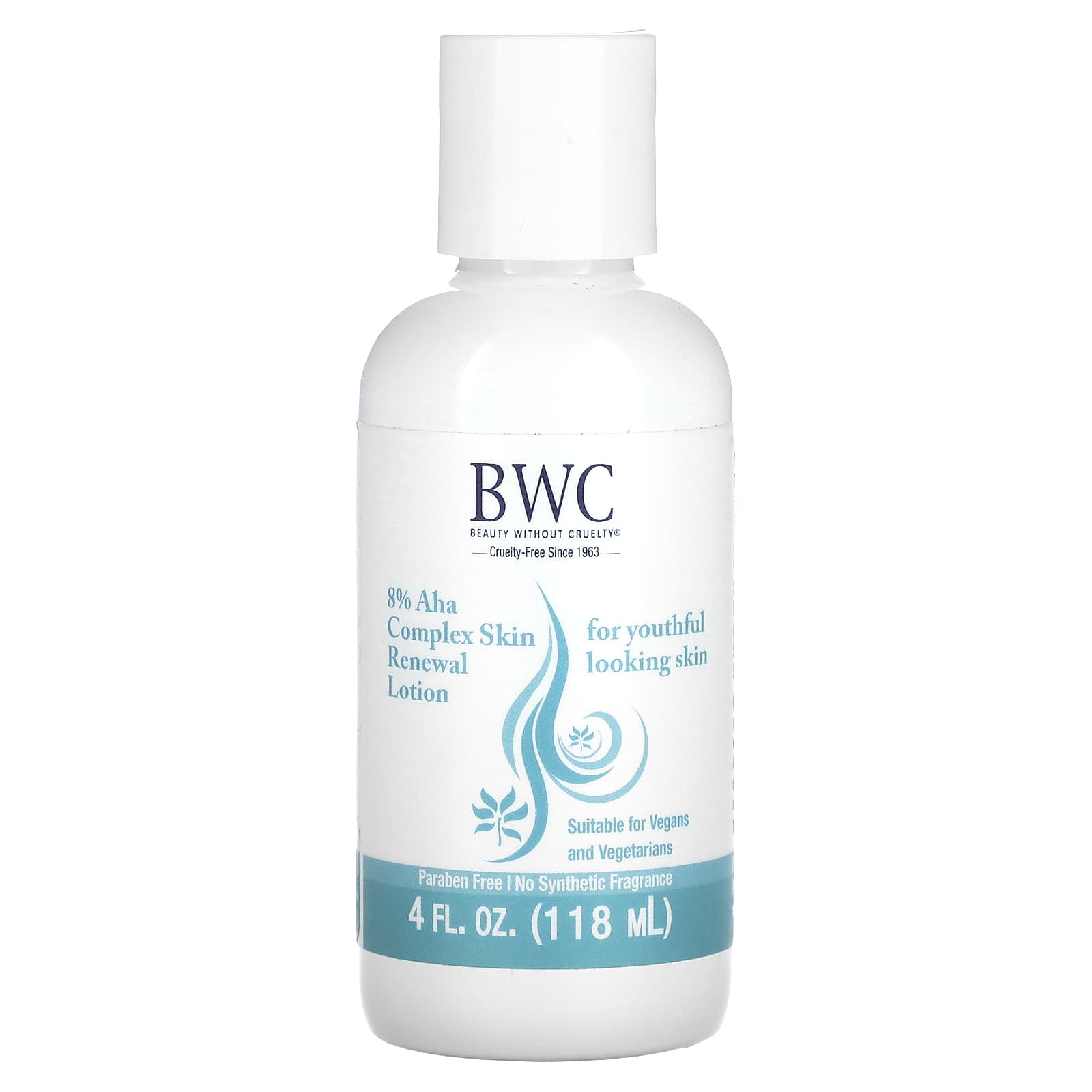 Beauty Wo Cruelty, Skin Renewal Moisturizing Lotion 8% AHA, 4 Oz UPC 000056454239 | Hilife Vitamins