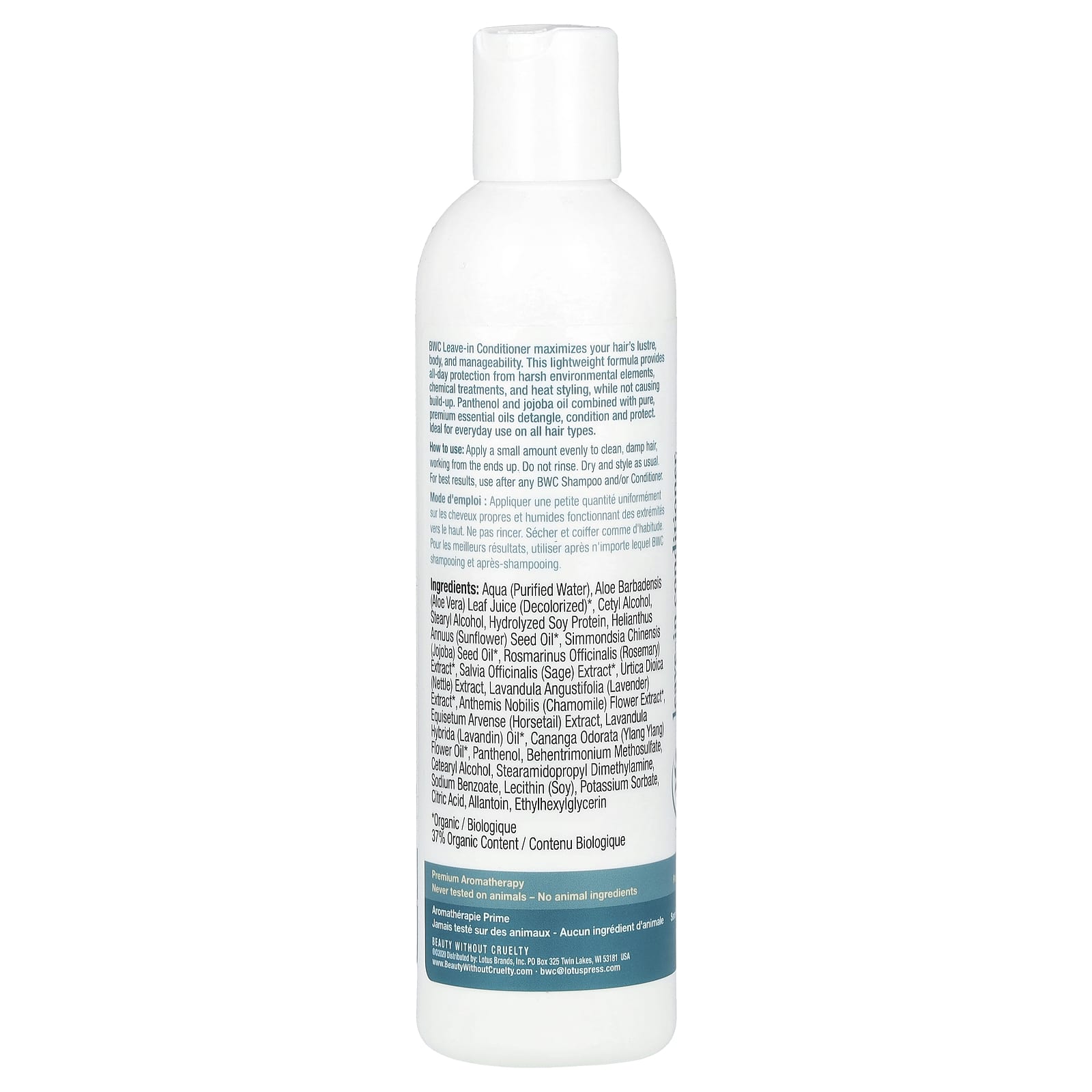 Beauty Wo Cruelty, Conditioner Leave In, 8.5 Oz UPC 000056454680 | Hilife Vitamins