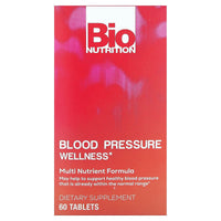 Bio Nutrition, Blood Pressure Wellness, 60 Tablets UPC 854936003037 | Hilife Vitamins