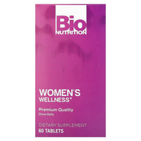 Bio Nutrition, Women Wellness, 60 Tablets UPC 854936003068 | Hilife Vitamins