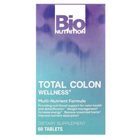 Bio Nutrition, Total Colon Wellness, 60 Tablets UPC 854936003075 | Hilife Vitamins