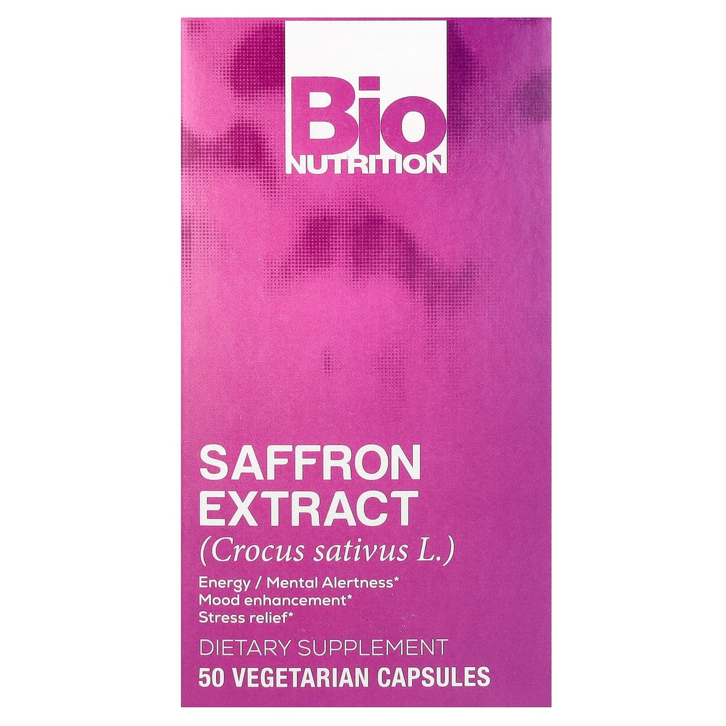 Bio Nutrition, Standardized Saffron Extract, 50 Capsules UPC 854936003174 | Hilife Vitamins