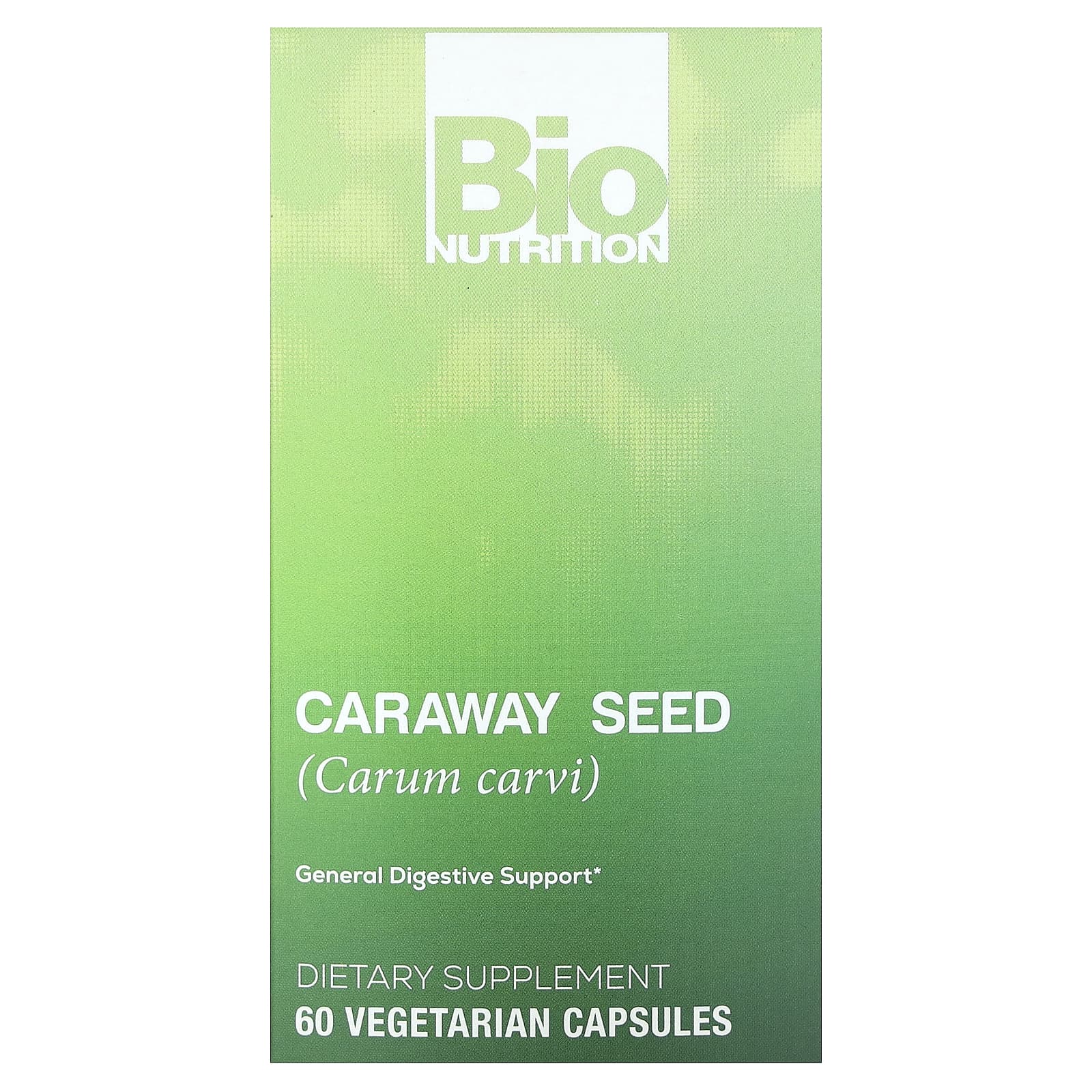 Bio Nutrition, Caraway Seed, 60 Capsules UPC 854936003181 | Hilife Vitamins