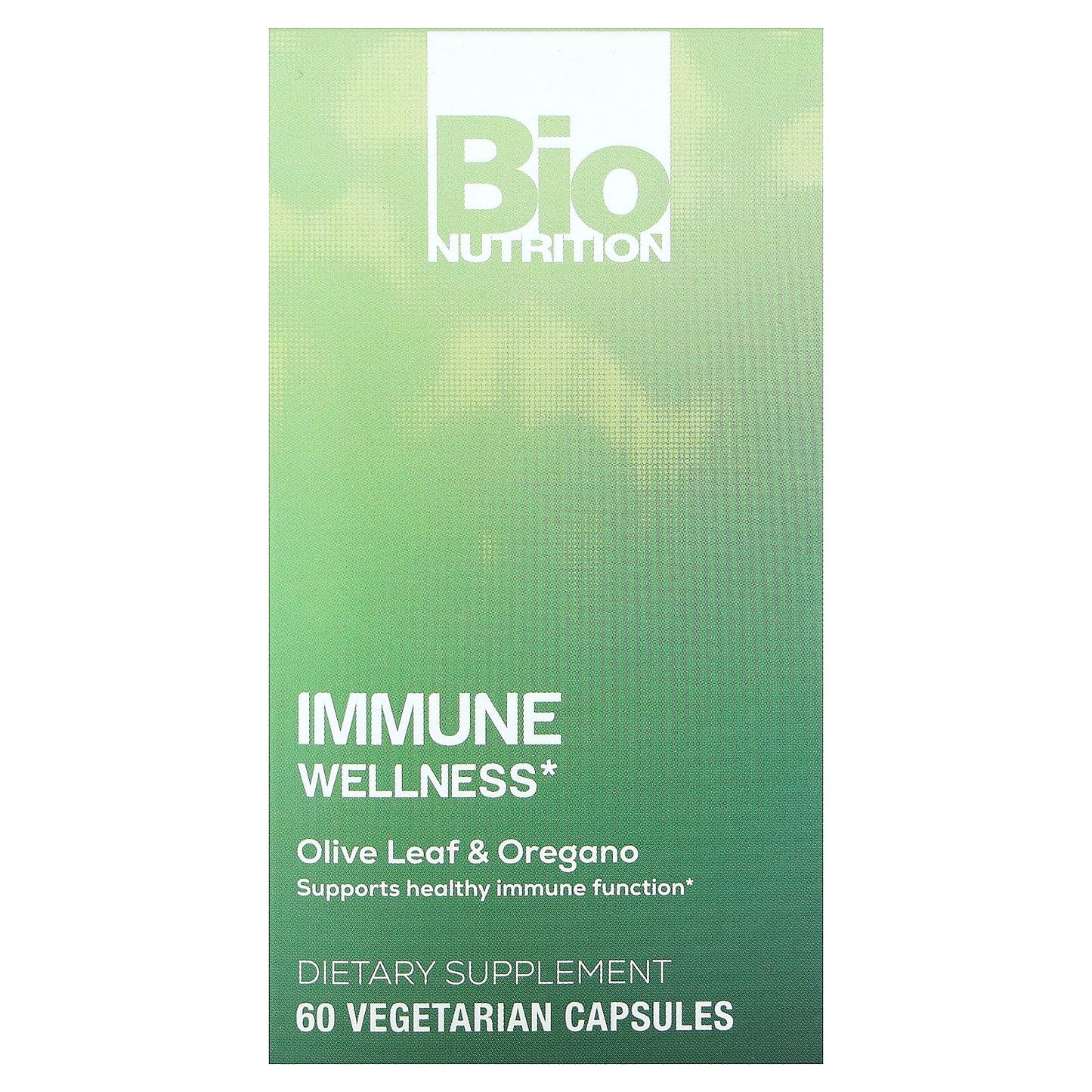 Bio Nutrition, Immune Wellness Olive & Oregano, 60 Capsules UPC 854936003228 | Hilife Vitamins