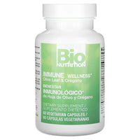 Bio Nutrition, Immune Wellness Olive & Oregano, 60 Capsules UPC 854936003228 | Hilife Vitamins