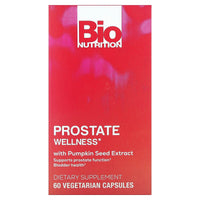 Bio Nutrition, Prostate Wellness, 60 Capsules UPC 854936003266 | Hilife Vitamins