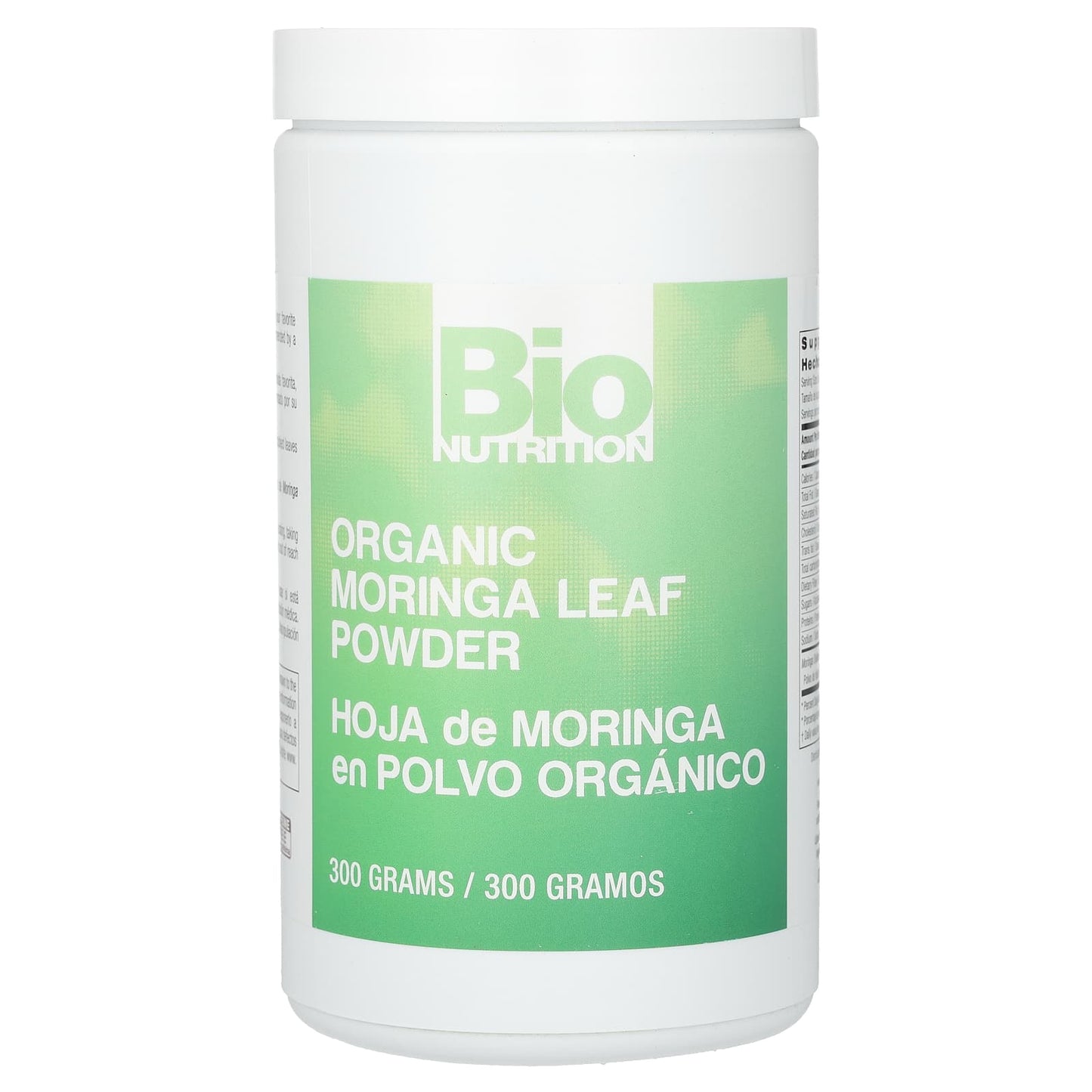 Bio Nutrition, 100% Moringa Powder, 300 Gms UPC 854936003396 | HiLife Vitamins