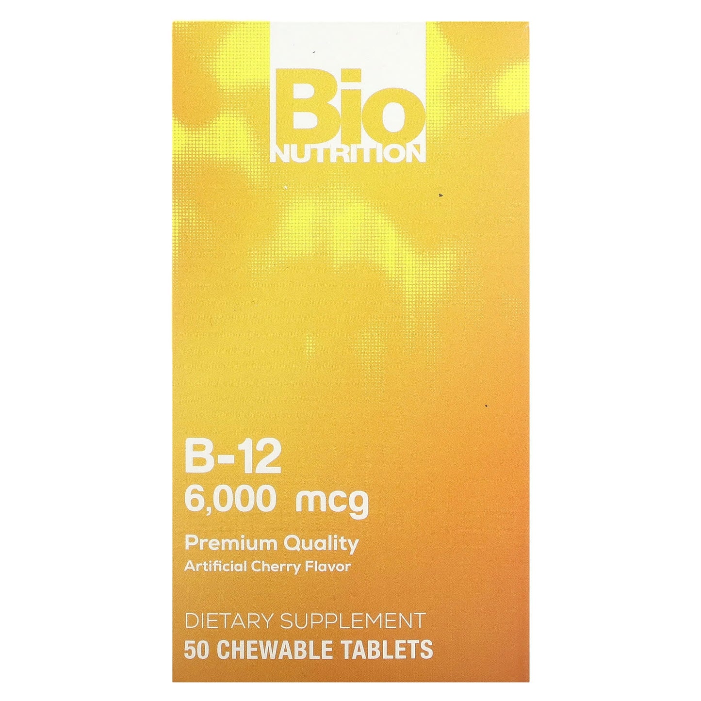 Bio Nutrition, B-12 Sublingual, 50 Tablets UPC 854936003464 | Hilife Vitamins