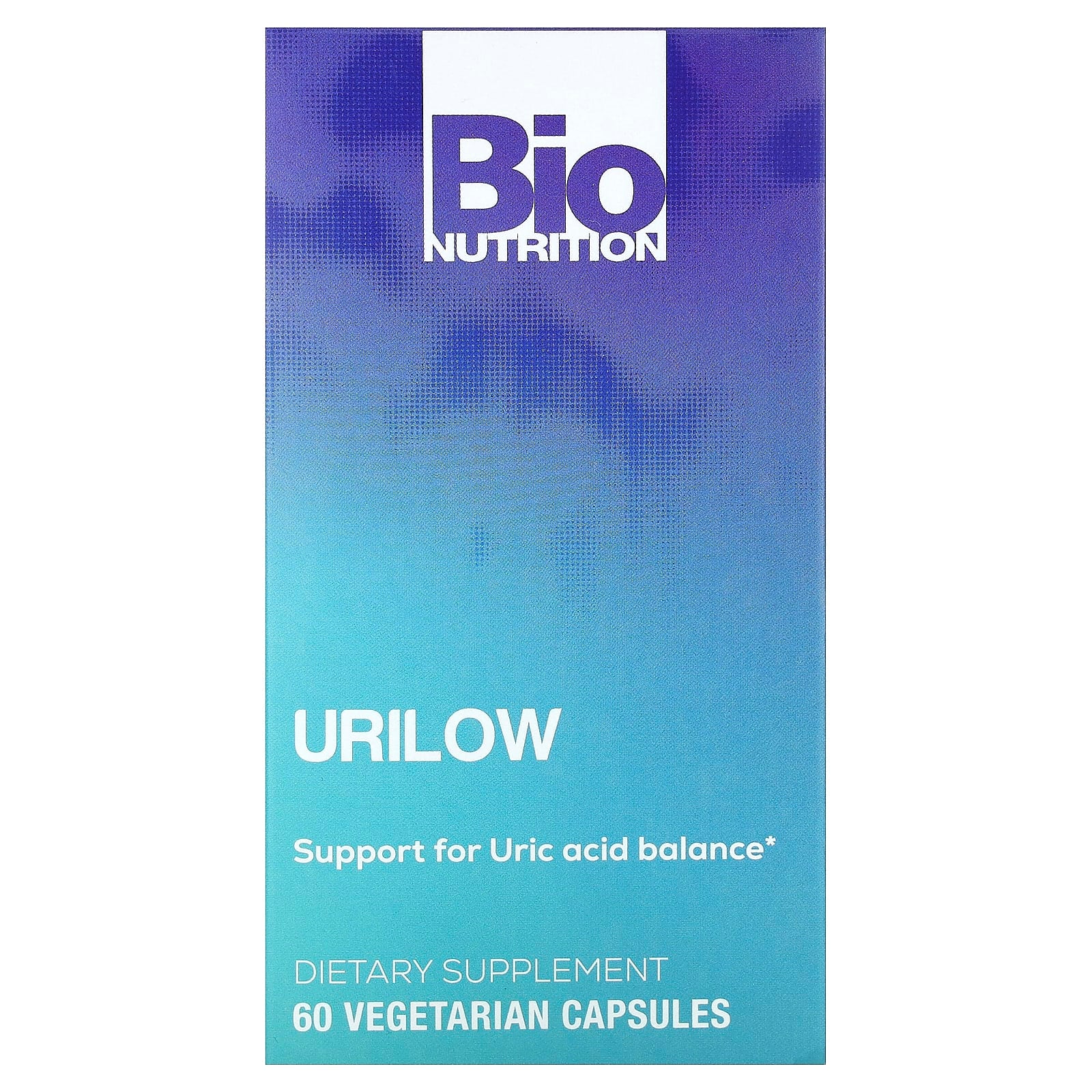 Bio Nutrition, Urilow, 60 Vegetarian Capsules UPC 854936003488 | Hilife Vitamins