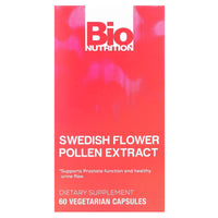 Bio Nutrition, Swedish Flower Pollen, 60 Capsules UPC 854936003563 | Hilife Vitamins