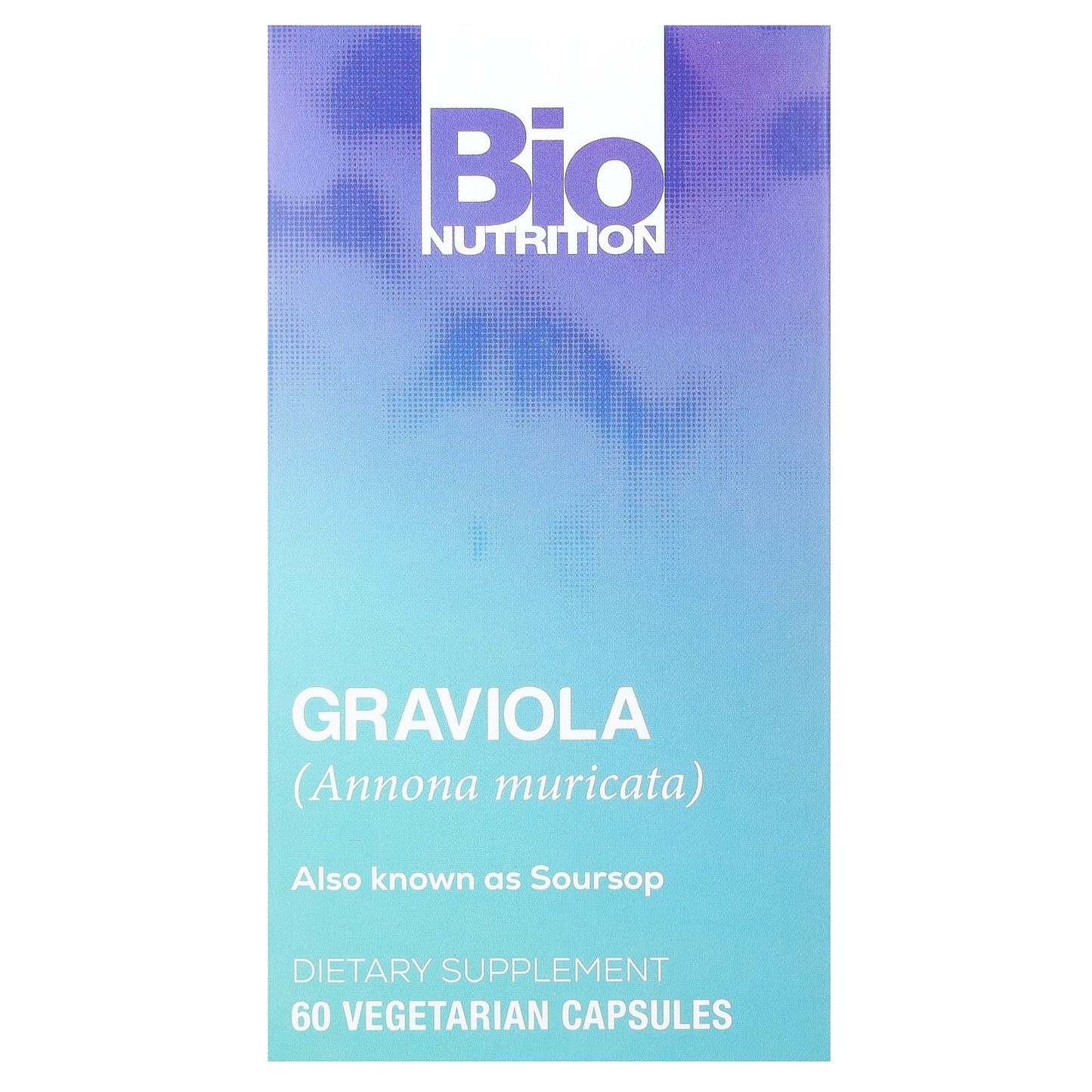 Bio Nutrition, Graviola, 60 Capsules UPC 854936003570 | Hilife Vitamins