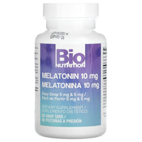 Bio Nutrition, Melatonin, 60 Tablets UPC 854936003648 | Hilife Vitamins