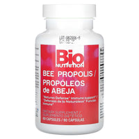 Bio Nutrition, Bee Propolis Veggie Ules, 60 Capsules UPC 854936003761 | Hilife Vitamins