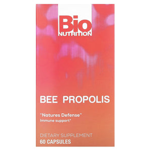 Bio Nutrition, Bee Propolis Veggie Ules, 60 Capsules - 854936003761 | Hilife Vitamins