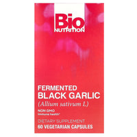 Bio Nutrition, Fermented Black Garlic, 60 Capsules UPC 854936003846 | Hilife Vitamins