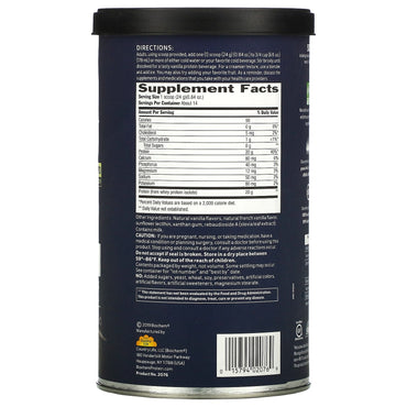Biochem, 100% Whey Isolate Protein, Sugar Free, Vanilla, 11.8 oz (336 g) UPC 015794020769 | HiLife Vitamins