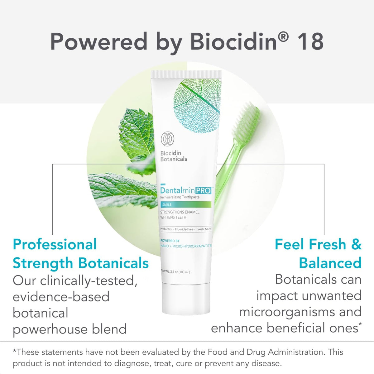 Biocidin Botanicals, Dentalmin Pro™, 3.4 oz (100 mL) UPC 899870002319 | Hilife Vitamins