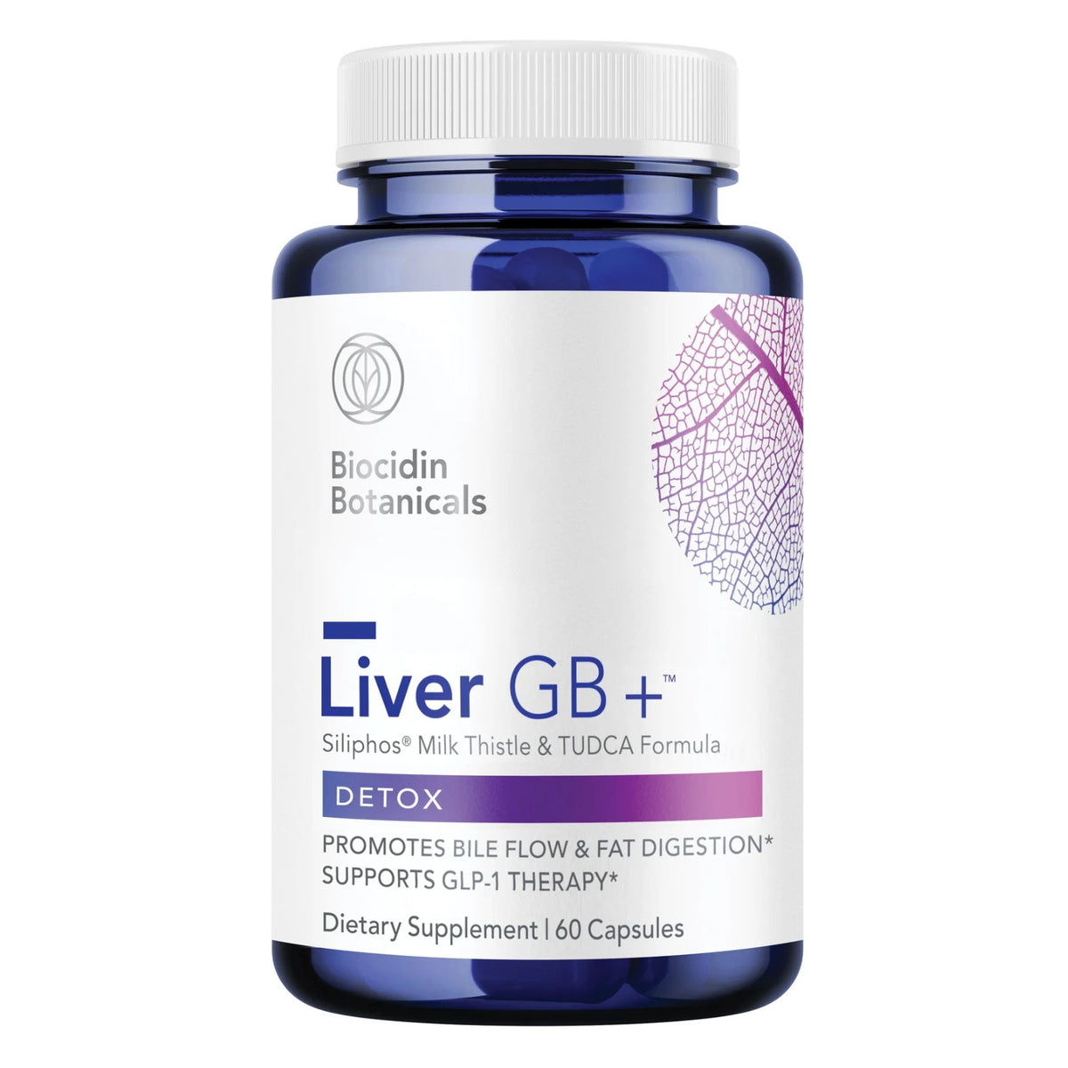 Biocidin Botanicals, Liver GB+™, 60 Capsules UPC 899870002326 | Hilife Vitamins