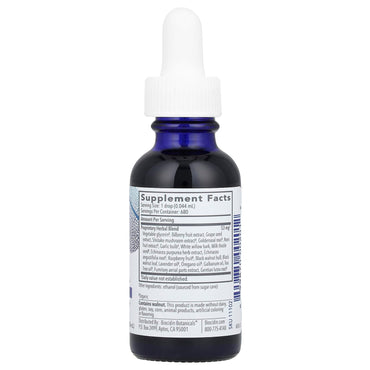 Biocidin Botanicals, Biocidin®, Broad Spectrum Liquid Formula, 1 fl oz (30 ml) UPC 899870002012 | HiLife Vitamins