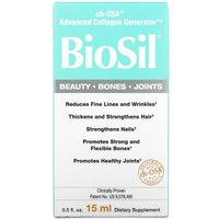 BioSil by Natural Factors, dvanced Collagen Generator, 0.5 oz UPC 5425010391859 | Hilife Vitamins