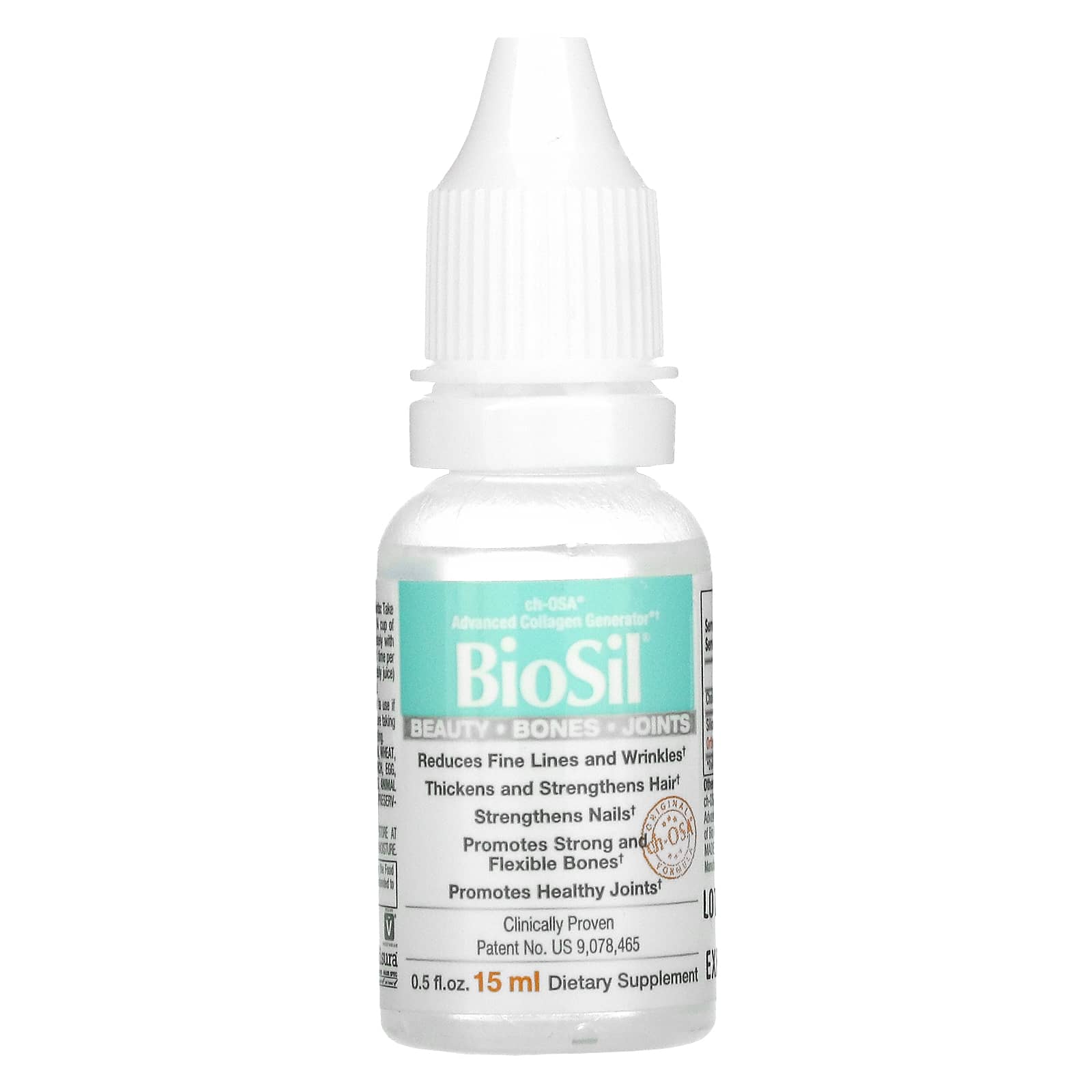 BioSil by Natural Factors, dvanced Collagen Generator, 0.5 oz UPC 5425010391859 | Hilife Vitamins
