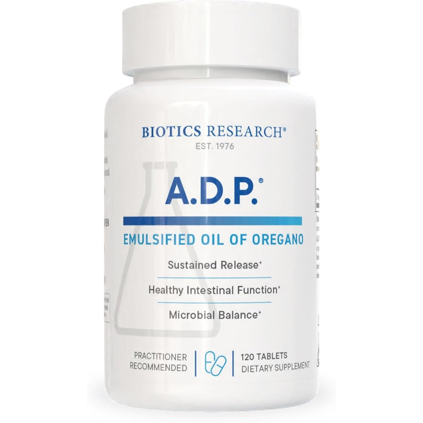 Biotics Research, A.D.P, 120 Tablets UPC 780053000102 | HiLife Vitamins