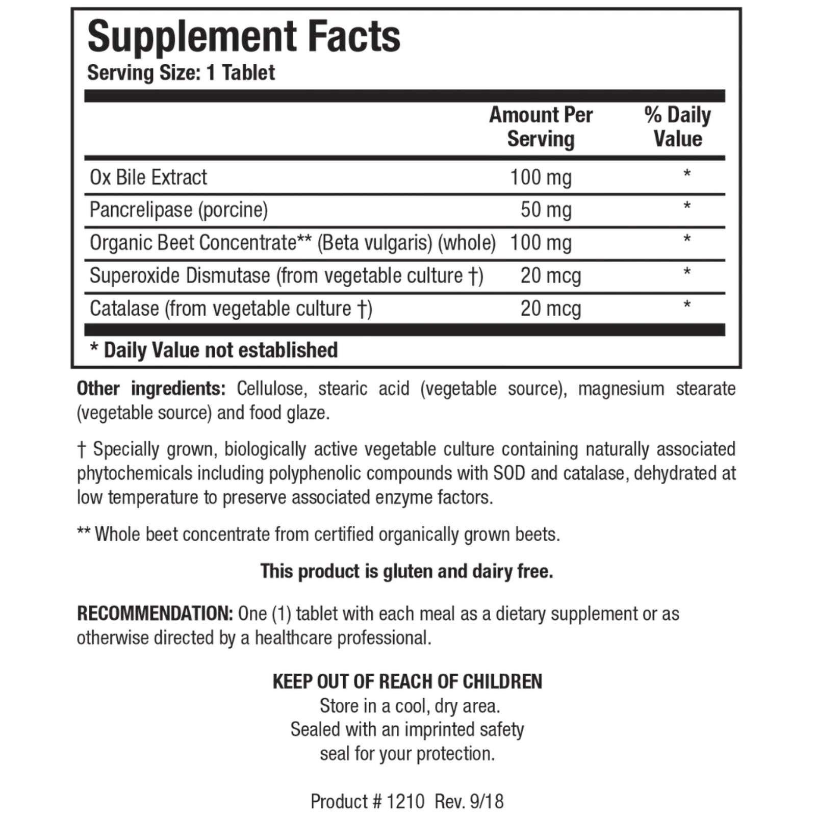 Biotics Research, Beta Plus™, 90 Tablets UPC 780053000249 | HiLife Vitamins