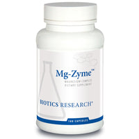Biotics Research, Mg-Zyme™ (Magnesium), 100 Capsules UPC 780053001970 | HiLife Vitamins