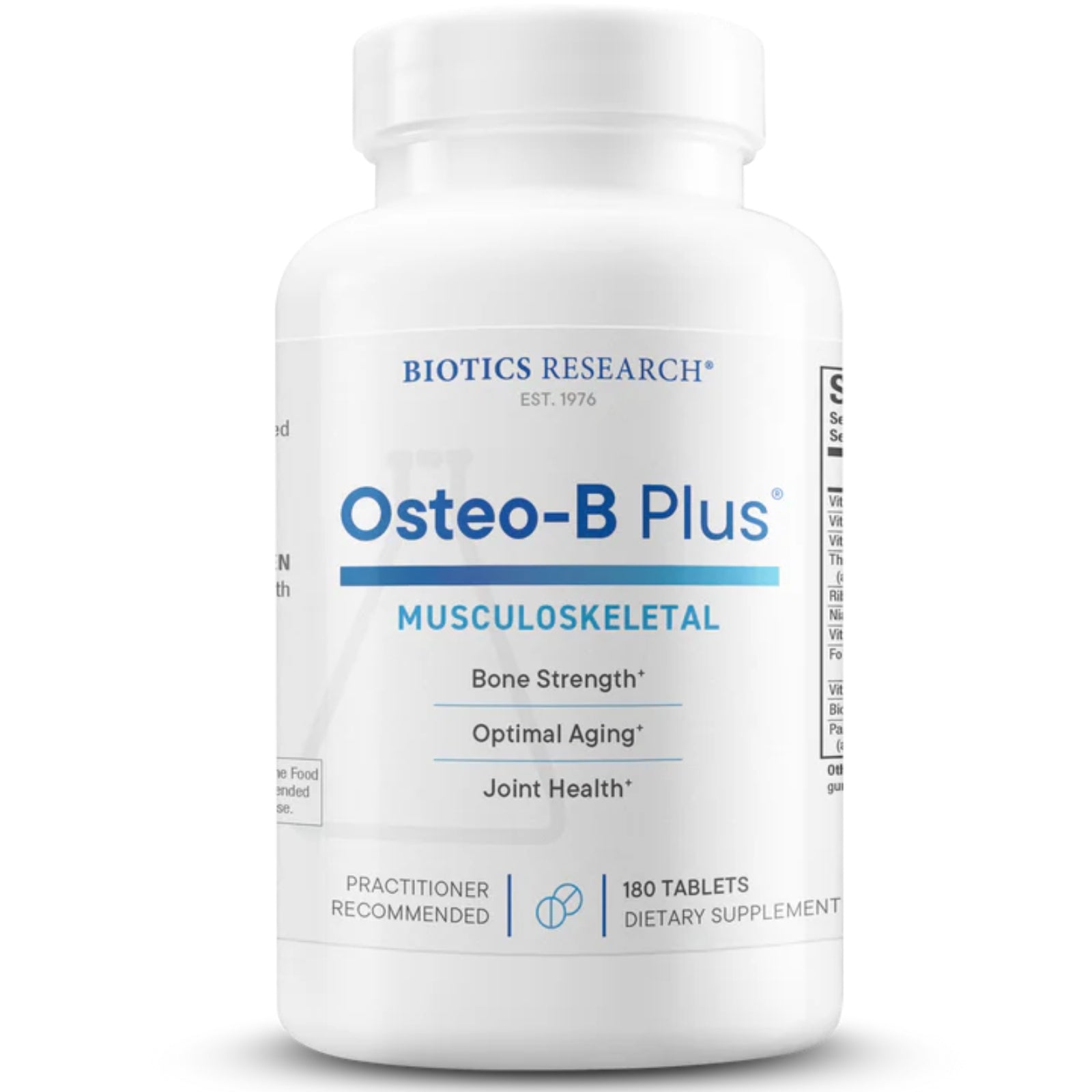 Biotics Research, Osteo-B Plus®, 180 Tablets UPC 780053002274 | HiLife Vitamins