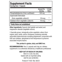 Biotics Research, Phosphatidylserine, 90 Capsules UPC 780053002328 | HiLife Vitamins
