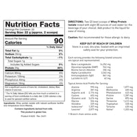Biotics Research, Whey Protein Isolate, Unflavored & Unsweetend, 16 oz (454 g) UPC 780053002694 | HiLife Vitamins